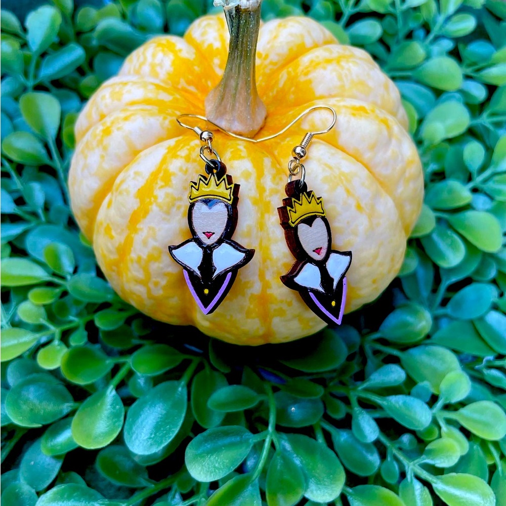 Disney villians dangle earrings